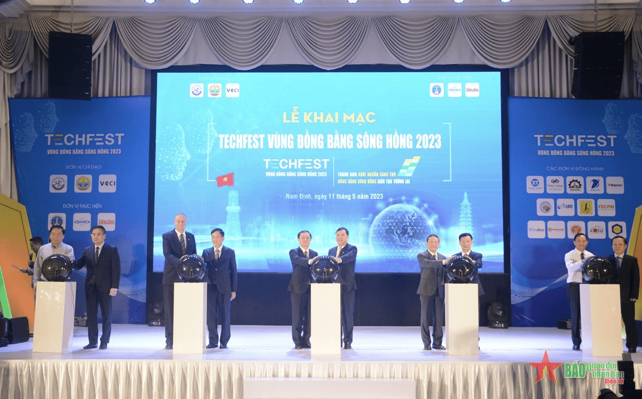 Khai mạc Ngày hội khởi nghiệp đổi mới sáng tạo vùng đồng bằng sông Hồng 2023