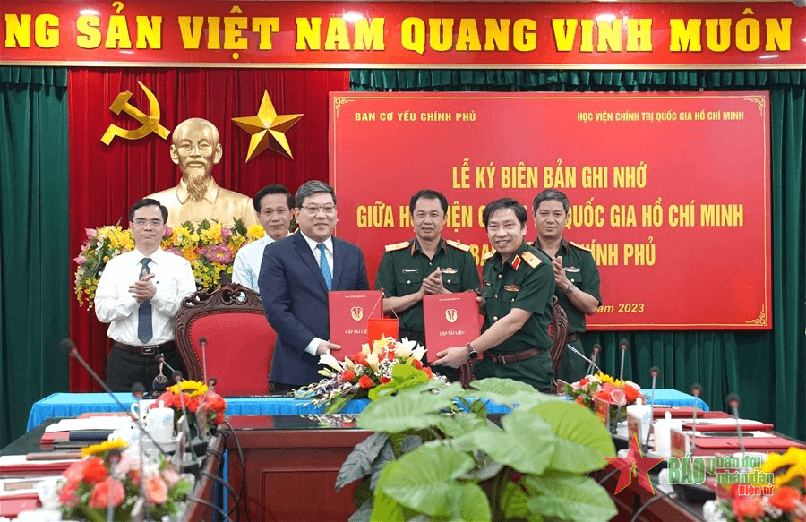 Đưa nội dung “Quản lý nhà nước về công tác cơ yếu” vào đào tạo tại Học viện Chính trị quốc gia Hồ Chí Minh