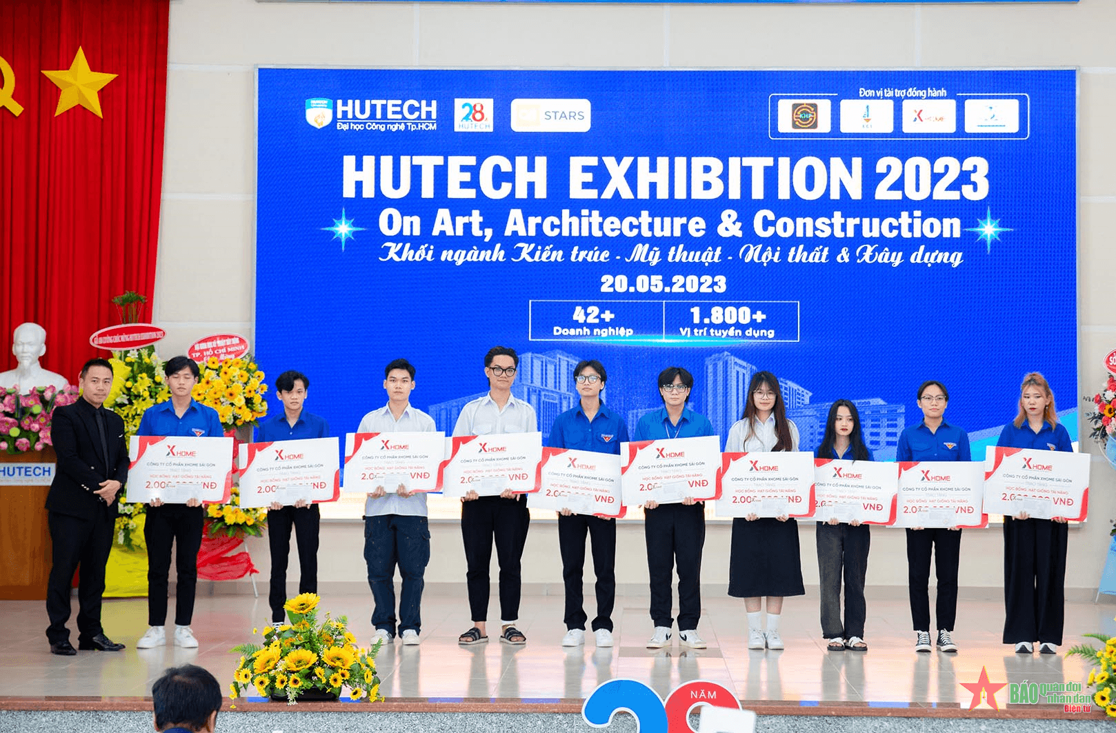 Sinh viên được nhận học bổng, phỏng vấn tuyển dụng ngành kiến trúc, mỹ thuật