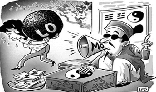 Chỉ vì mê tín