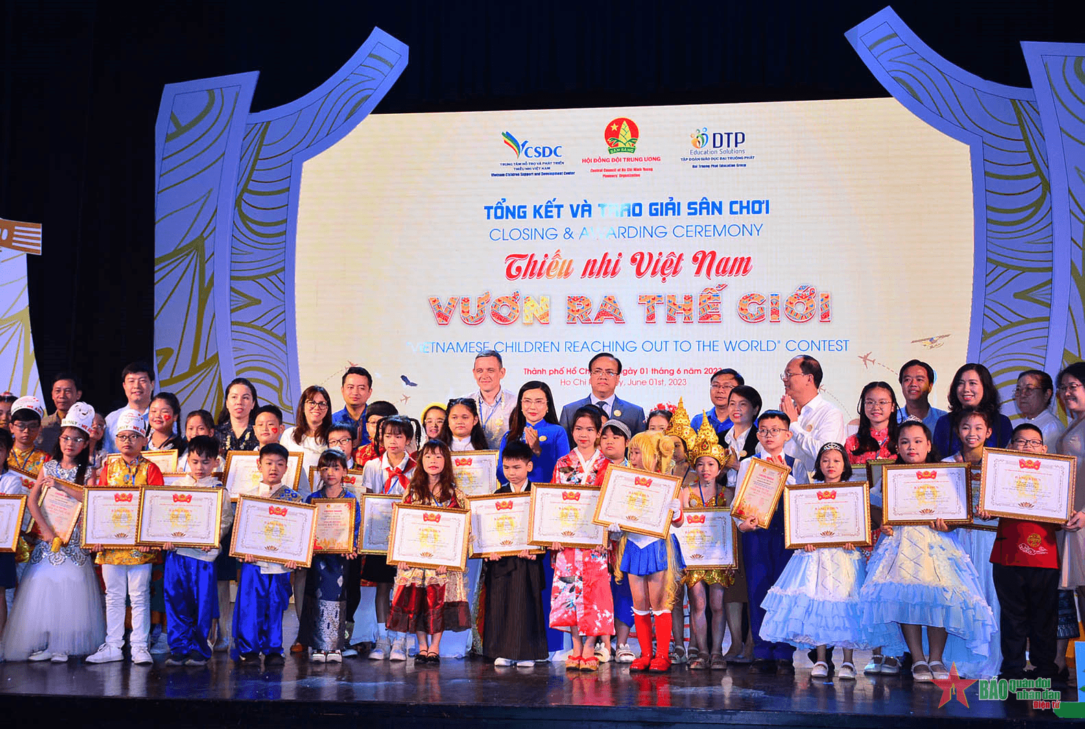 Trường Tiểu học Nguyễn Trãi (Hải Phòng) đoạt giải nhất “Thiếu nhi Việt Nam-Vươn ra thế giới”