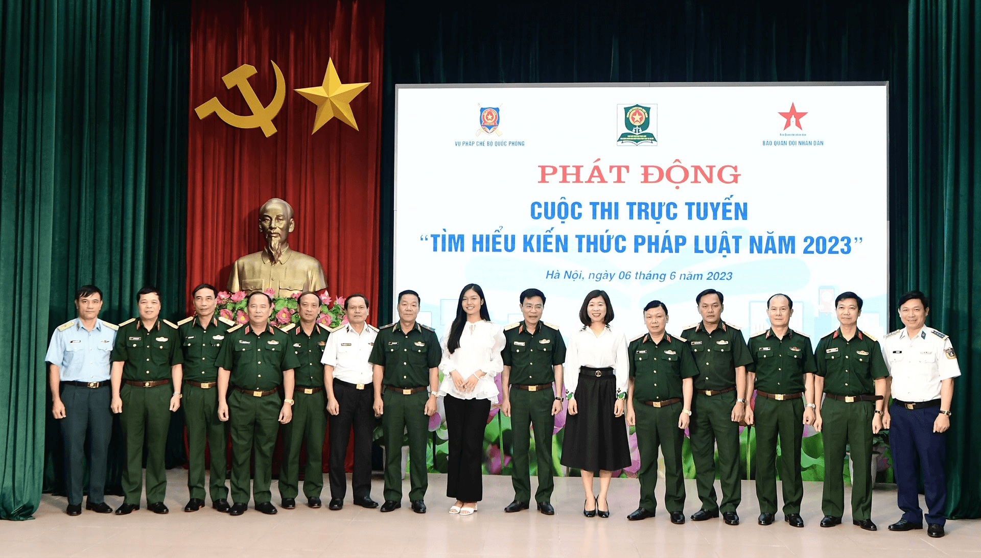 Phát động cuộc thi trực tuyến “Tìm hiểu kiến thức pháp luật năm 2023” trên Báo Quân đội nhân dân