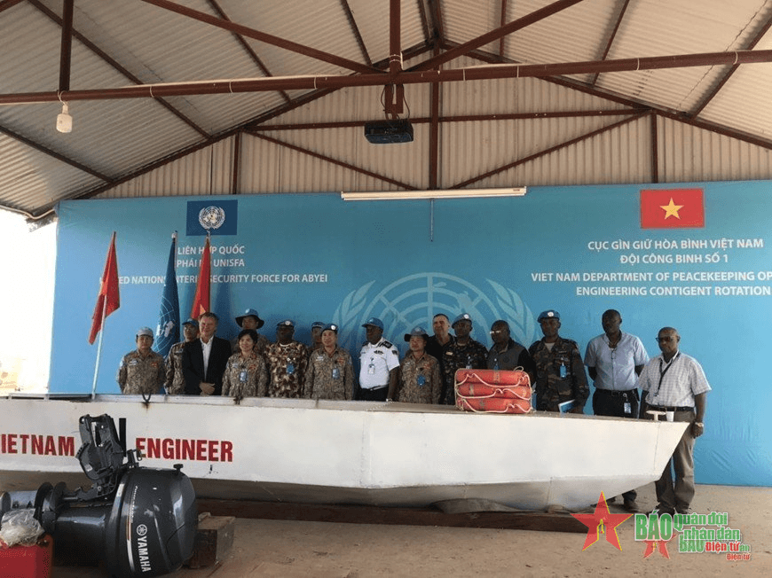 Những con thuyền sắt tại khu vực Abyei