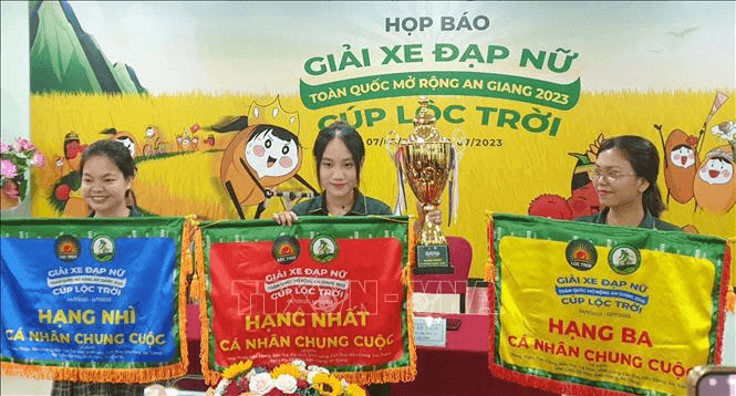 Giải xe đạp nữ toàn quốc mở rộng An Giang 2023 có lộ trình 620km