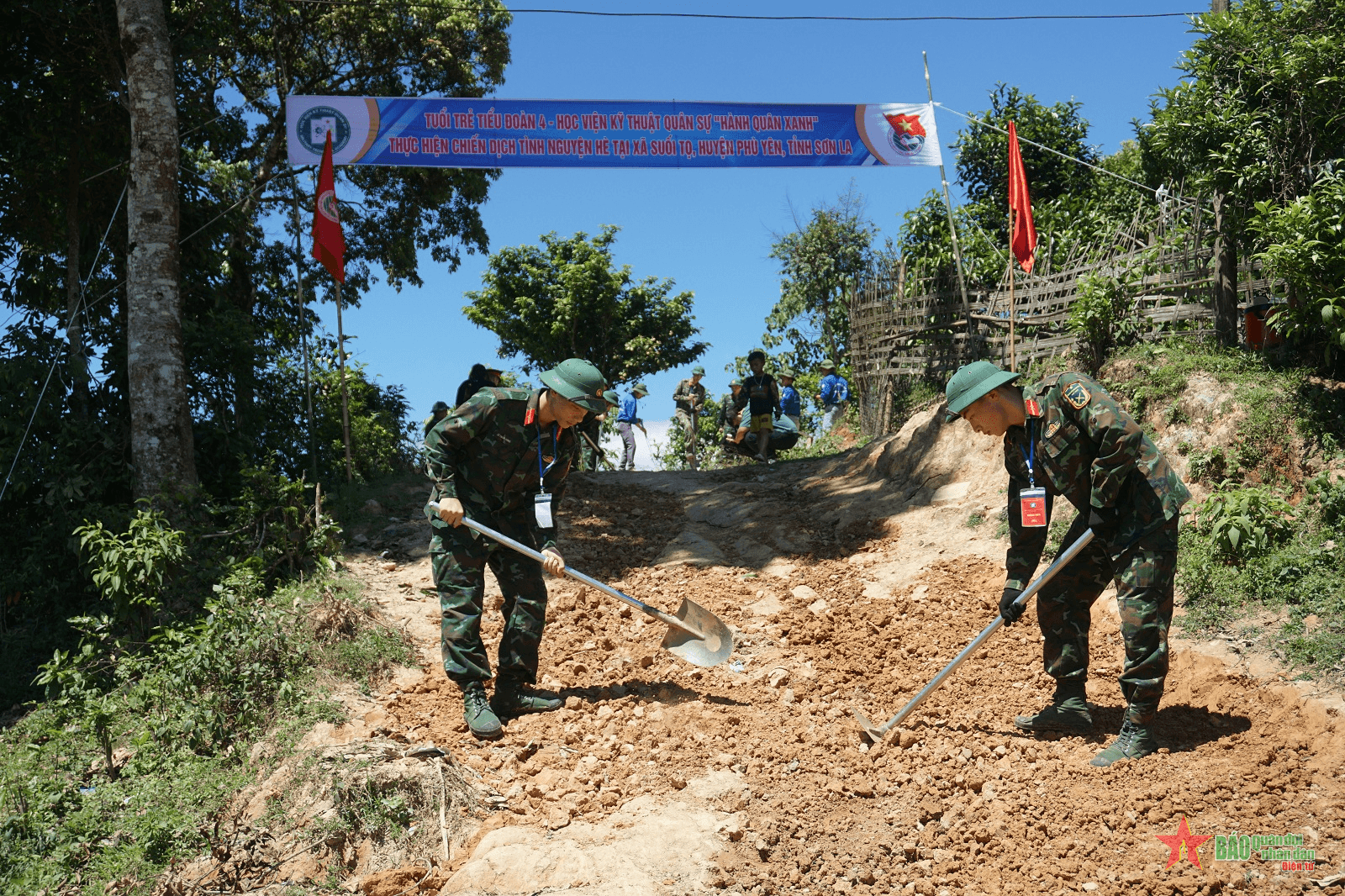 Tuổi trẻ Học viện Kỹ thuật Quân sự thực hiện chiến dịch “Thanh niên tình nguyện hè năm 2023”