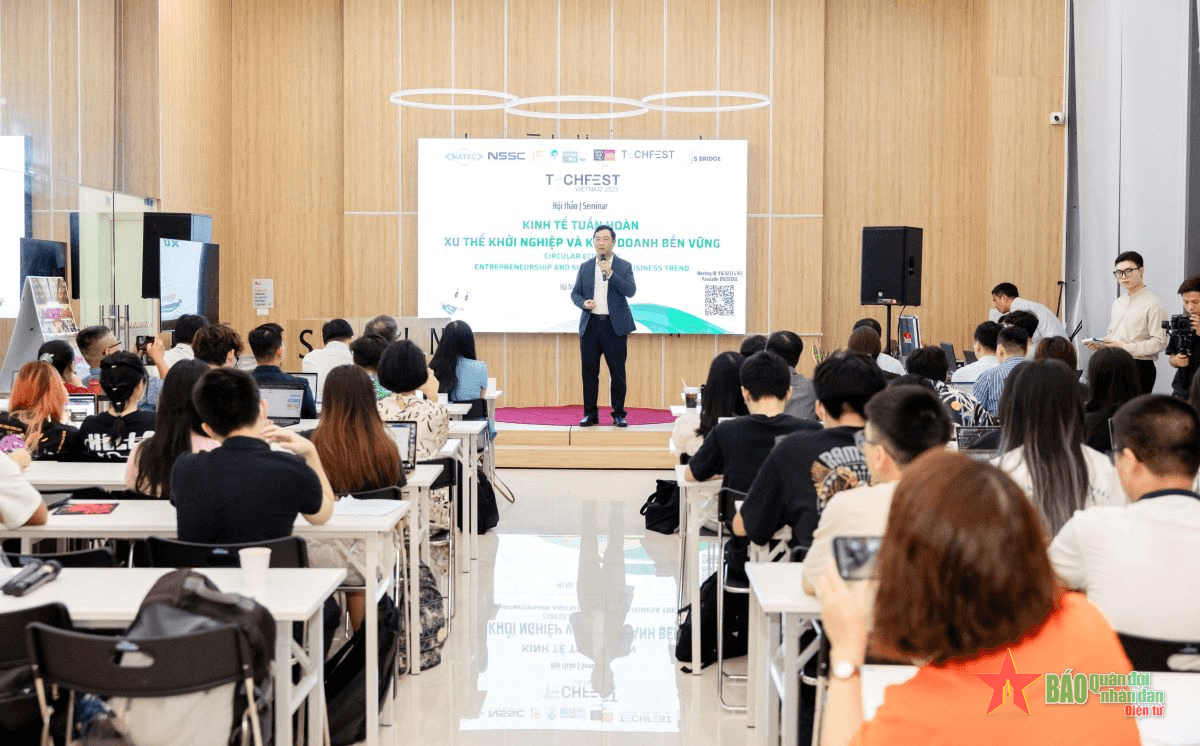 Thúc đẩy khởi nghiệp sáng tạo trong lĩnh vực kinh tế tuần hoàn