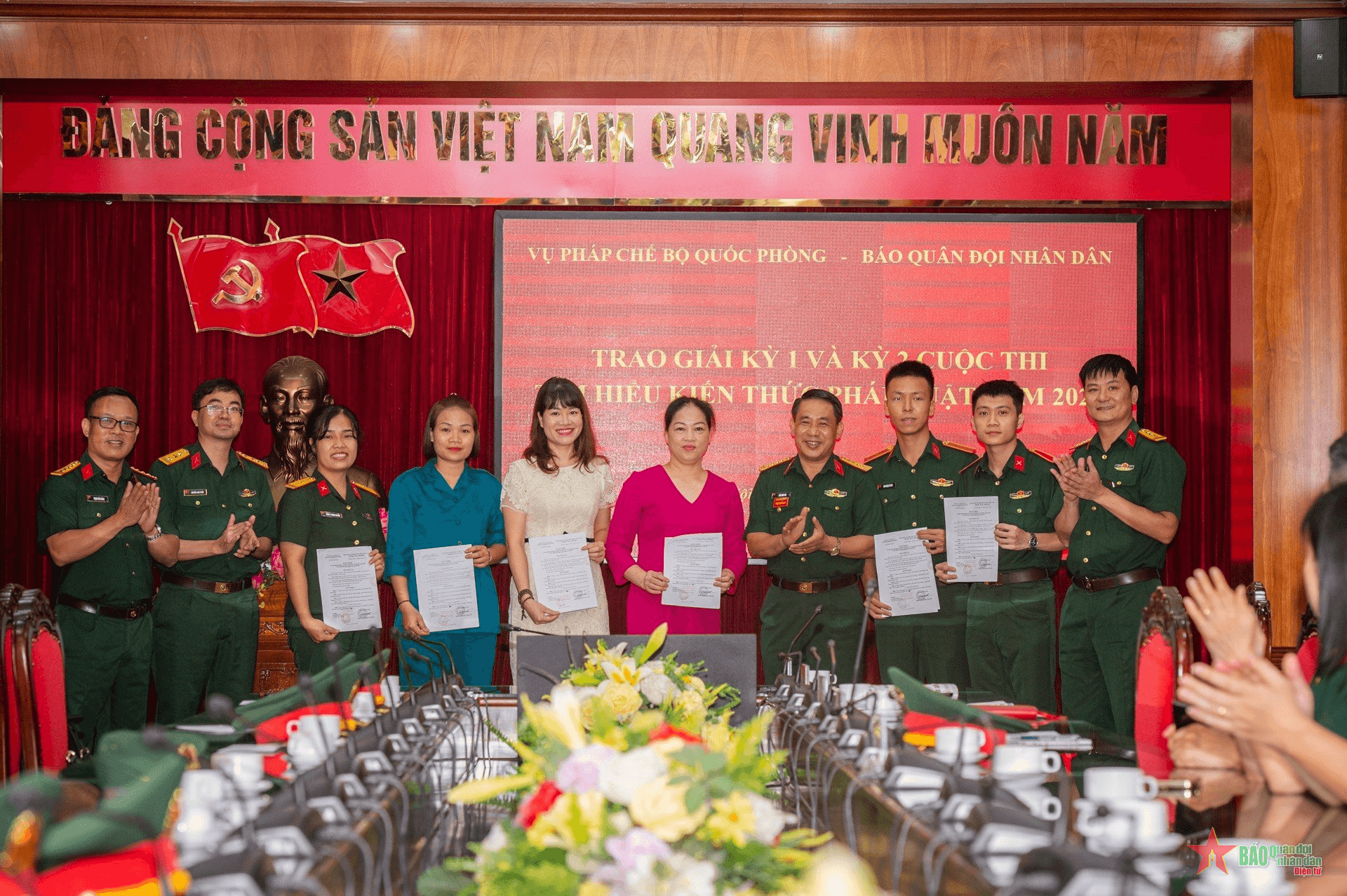Kết quả kỳ 2 Cuộc thi trực tuyến “Tìm hiểu kiến thức pháp luật năm 2023” trên Báo Quân đội nhân dân