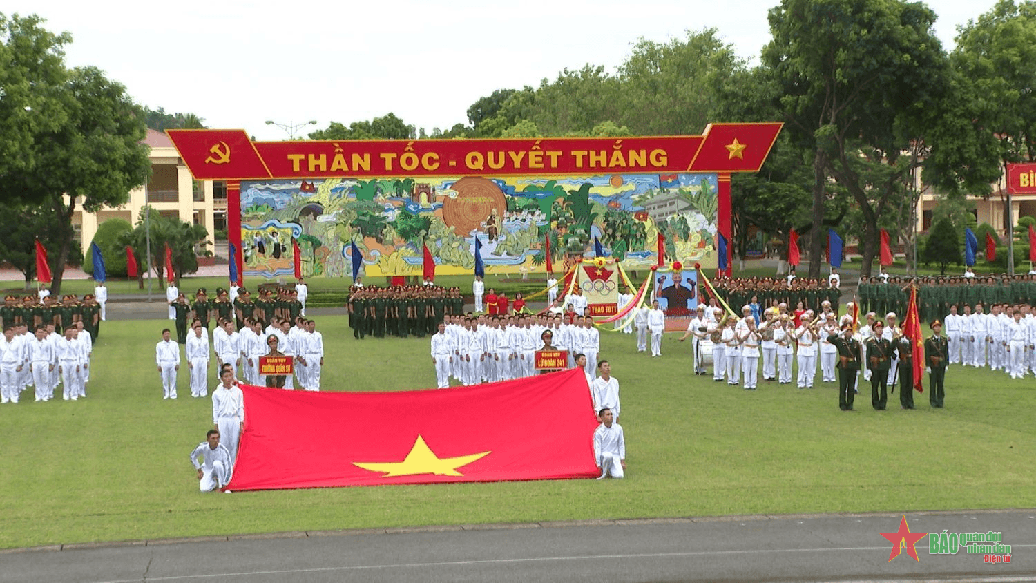 Quân đoàn 1: Khai mạc Hội thao Thể dục, thể thao năm 2023