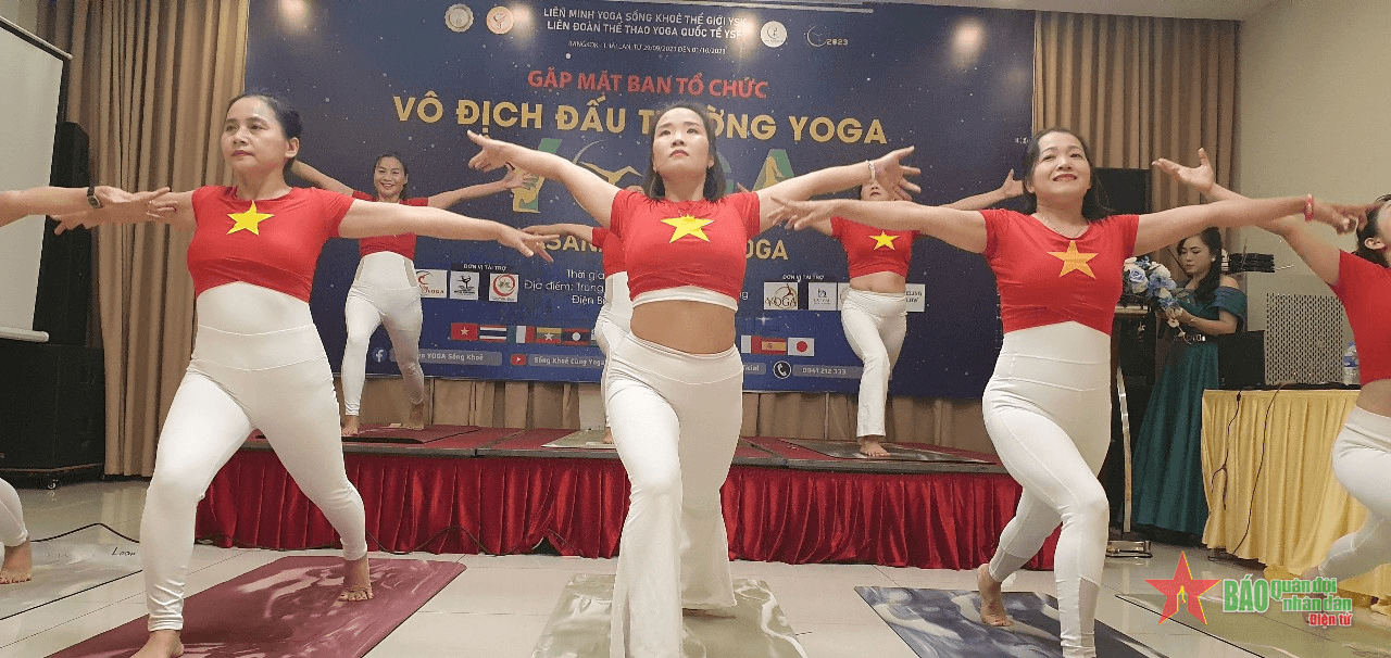 Từng bước đưa yoga thành môn thể thao chuyên nghiệp