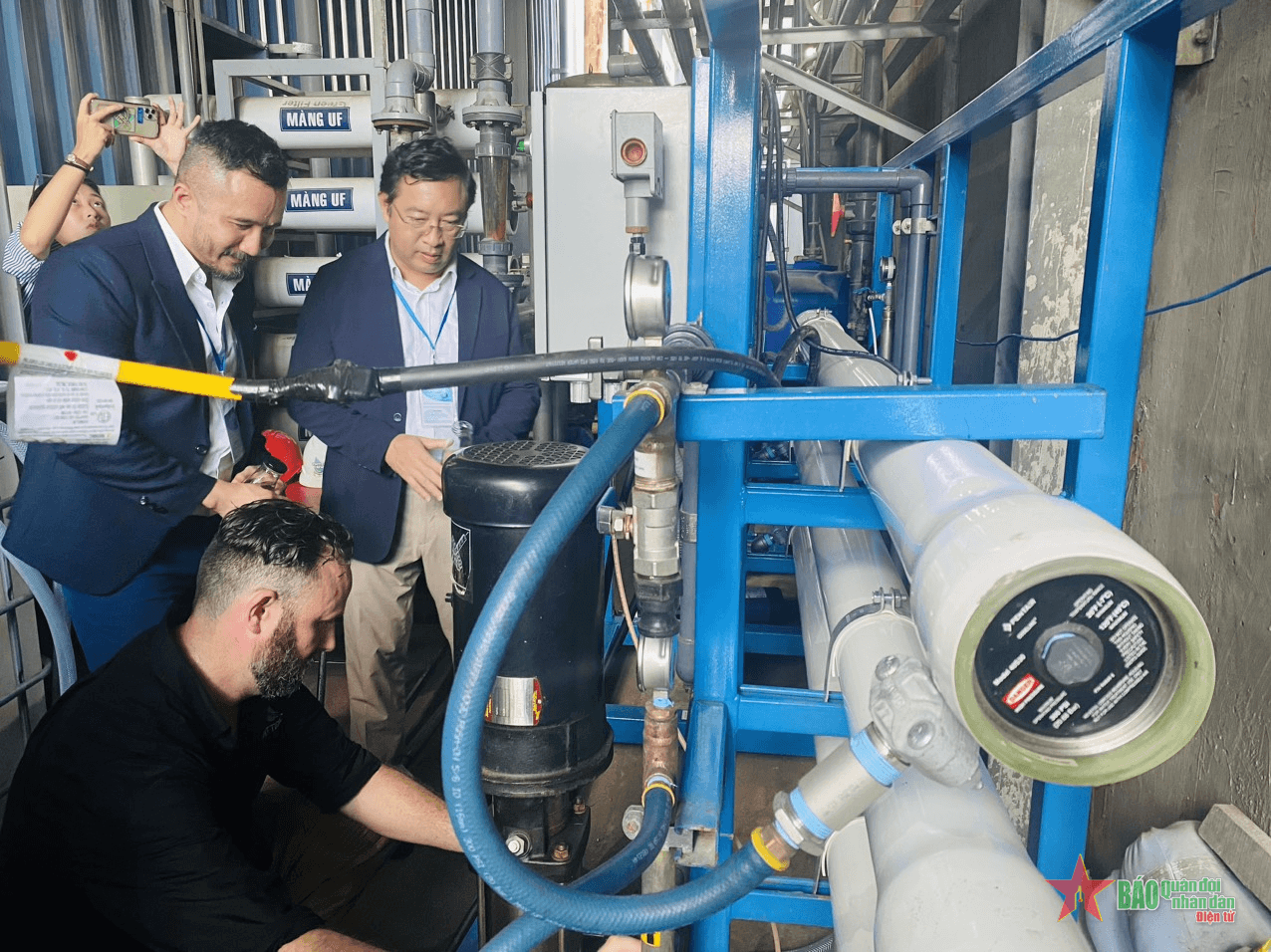 Chuyển giao công nghệ xử lý nước từ Hoa Kỳ về Việt Nam