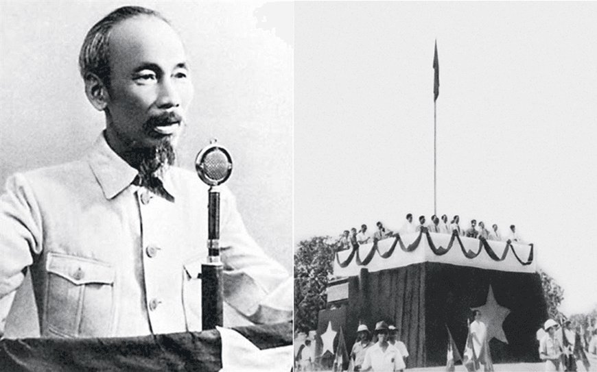 Mâm cơm ngày giỗ Bác