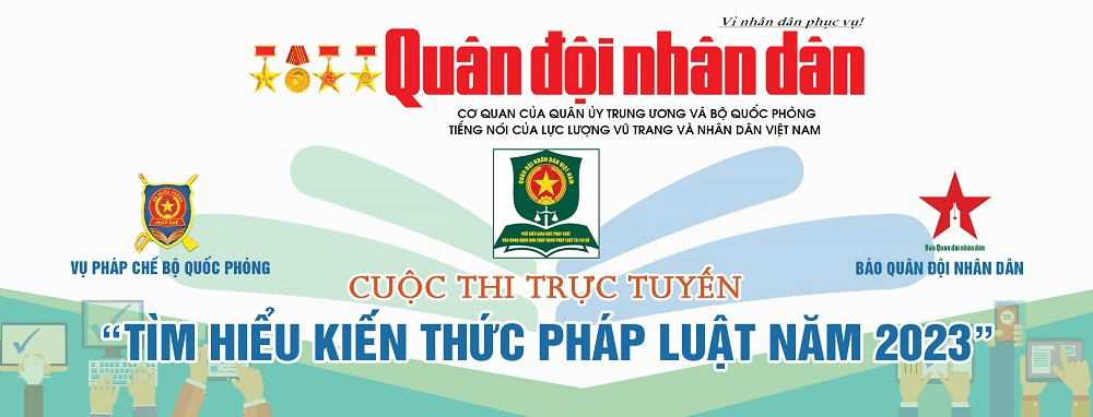 Công bố kết quả Kỳ 3 Cuộc thi trực tuyến “Tìm hiểu kiến thức pháp luật năm 2023” trên Báo Quân đội nhân dân