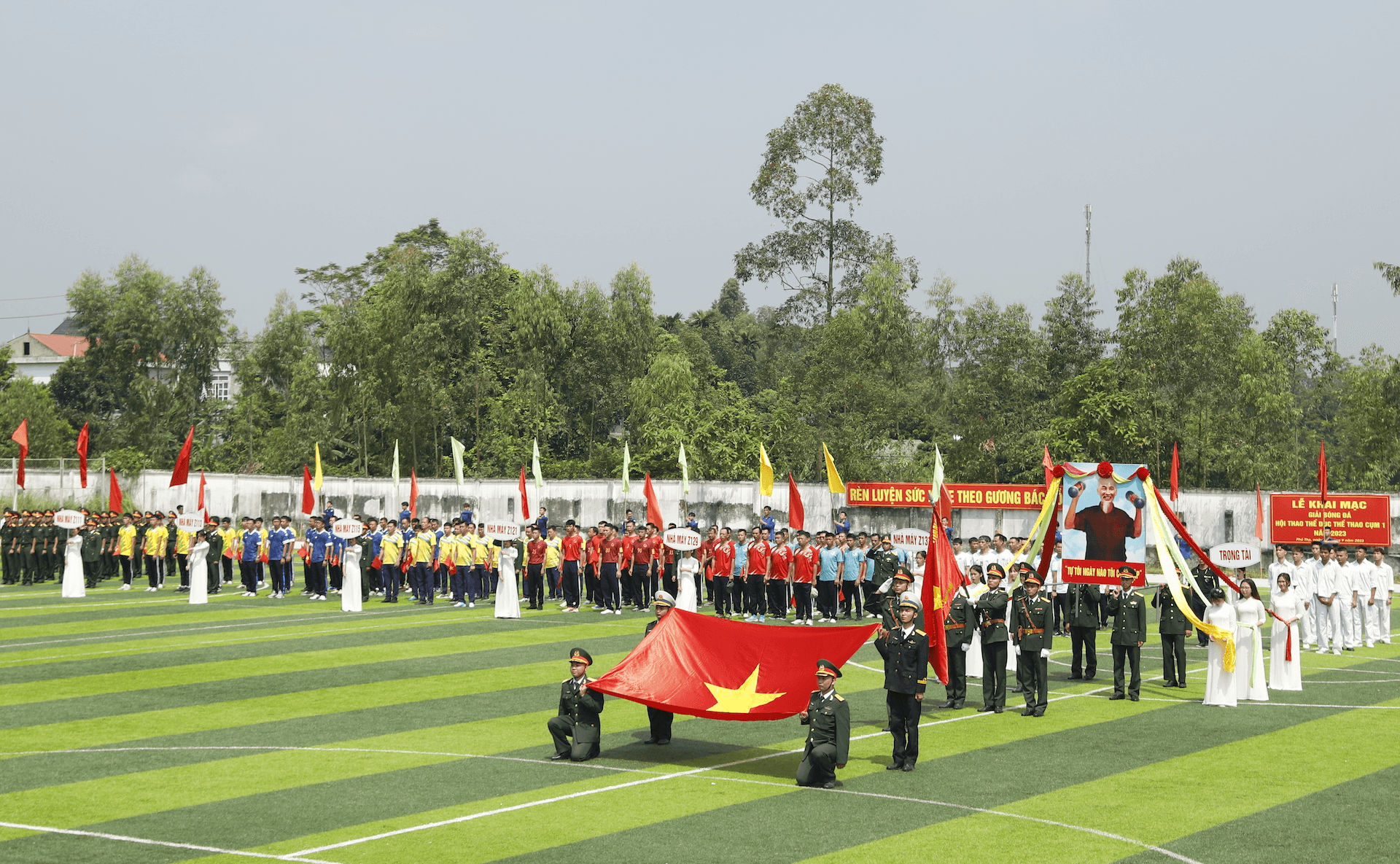Tổng cục Công nghiệp quốc phòng khai mạc Hội thao Thể dục thể thao năm 2023