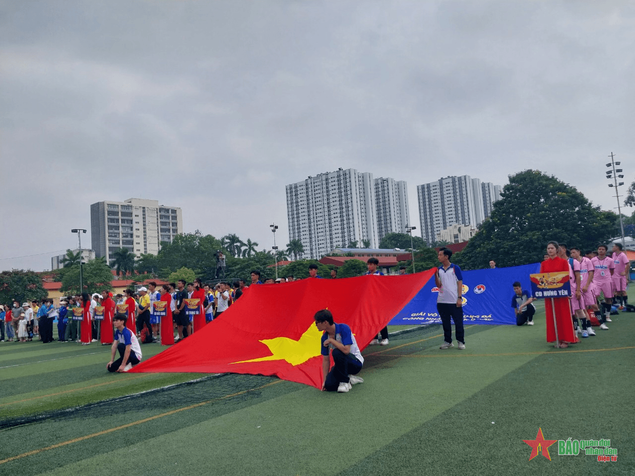 Tạm hoãn vòng loại khu vực Hà Nội Giải vô địch bóng đá công nhân toàn quốc 2023