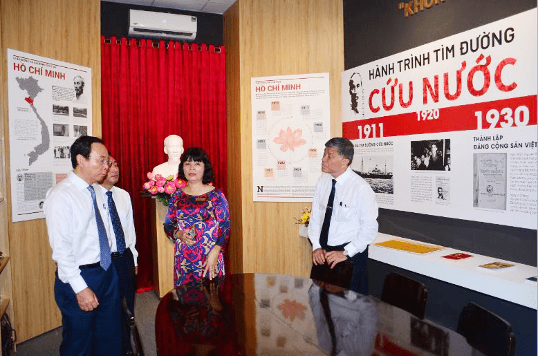 Ngôi trường mang tên nhà cách mạng Nguyễn Thị Minh Khai