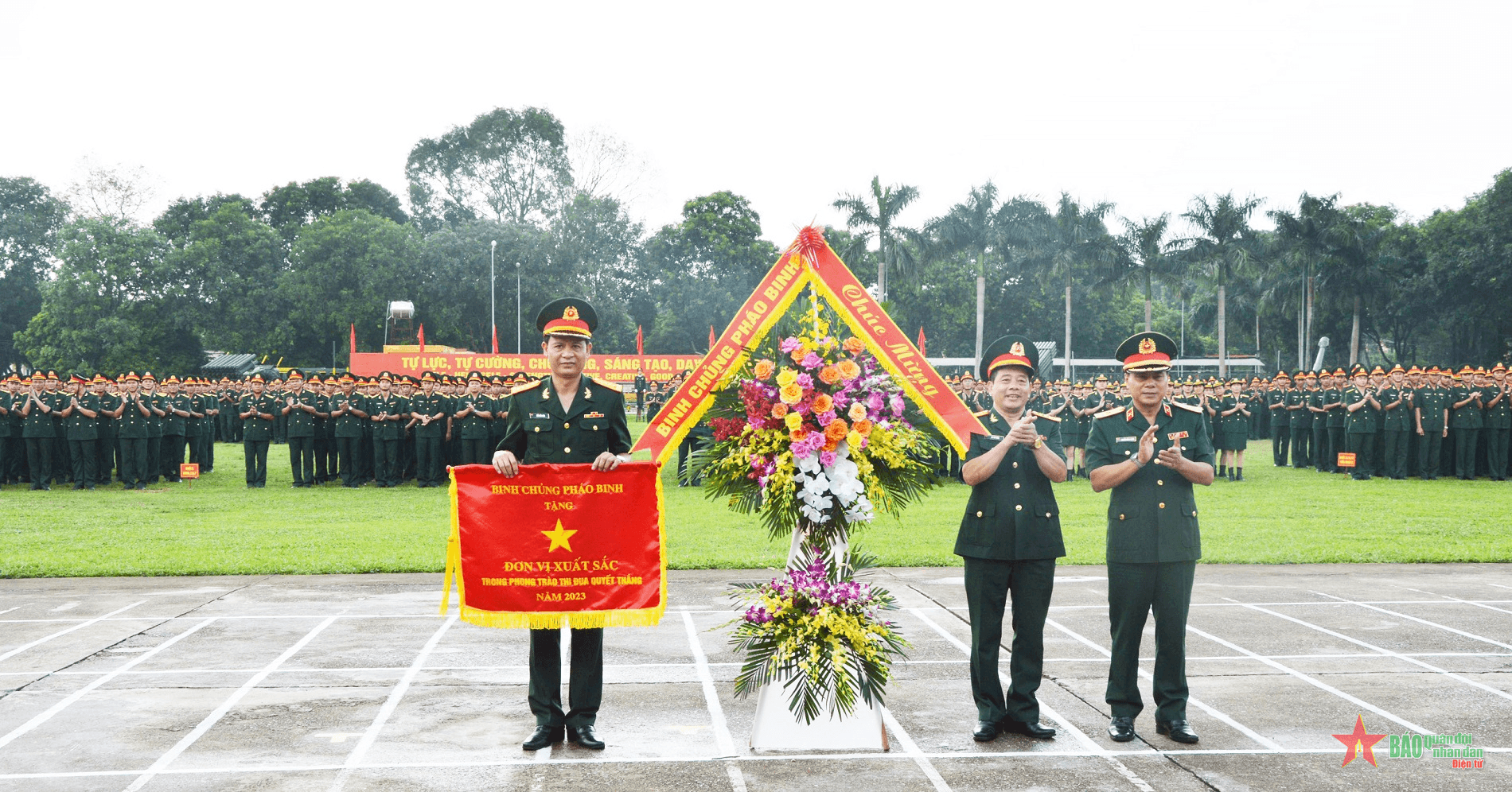 Trường Sĩ quan Pháo binh khai giảng năm học mới 2023 - 2024