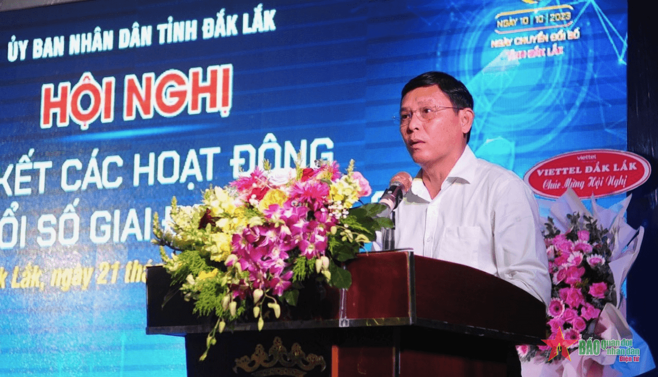 Tỉnh Đắk Lắk sơ kết 2 năm triển khai chuyển đổi số giai đoạn 2021-2025