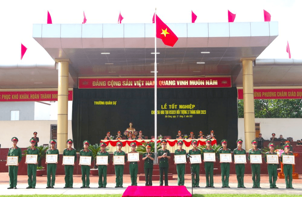 Trường Quân sự Quân đoàn 2: 99,5% học viên đào tạo hạ sĩ quan chỉ huy đạt khá, giỏi