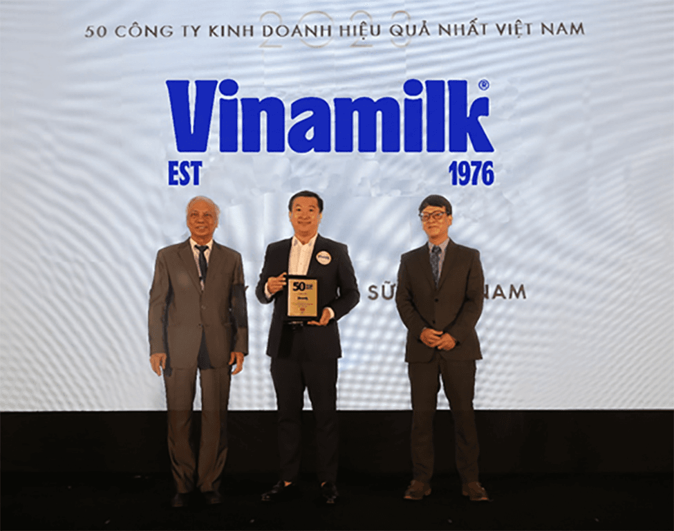 Vinamilk nằm trong top doanh nghiệp niêm yết hàng đầu hơn 10 năm qua