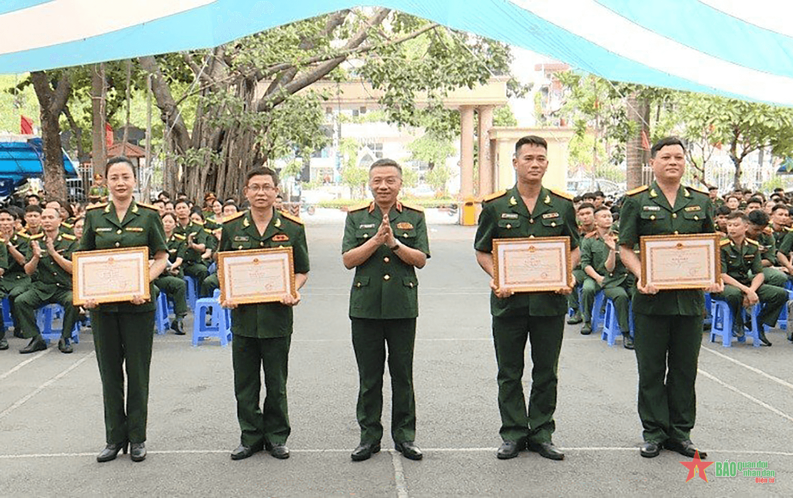 Trung tướng Lê Quang Minh dự Lễ khai giảng tại Trường Đại học Văn hóa Nghệ thuật Quân đội