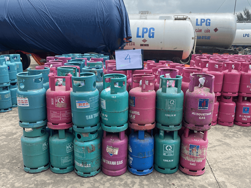Gas sang chiết lậu chiếm 30% trên thị trường bán lẻ