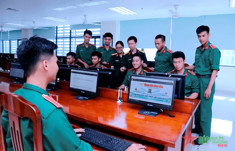 Cuộc thi pháp luật có ý nghĩa thiết thực với cán bộ, chiến sĩ và nhân dân