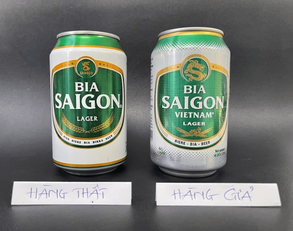 Tái diễn hành vi xâm phạm nhãn hiệu BIA SAIGON