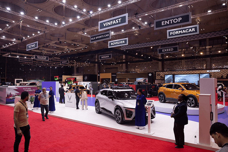 VinFast giới thiệu 4 mẫu ô tô điện tại Triển lãm Geneva International Motor Show Qatar 2023