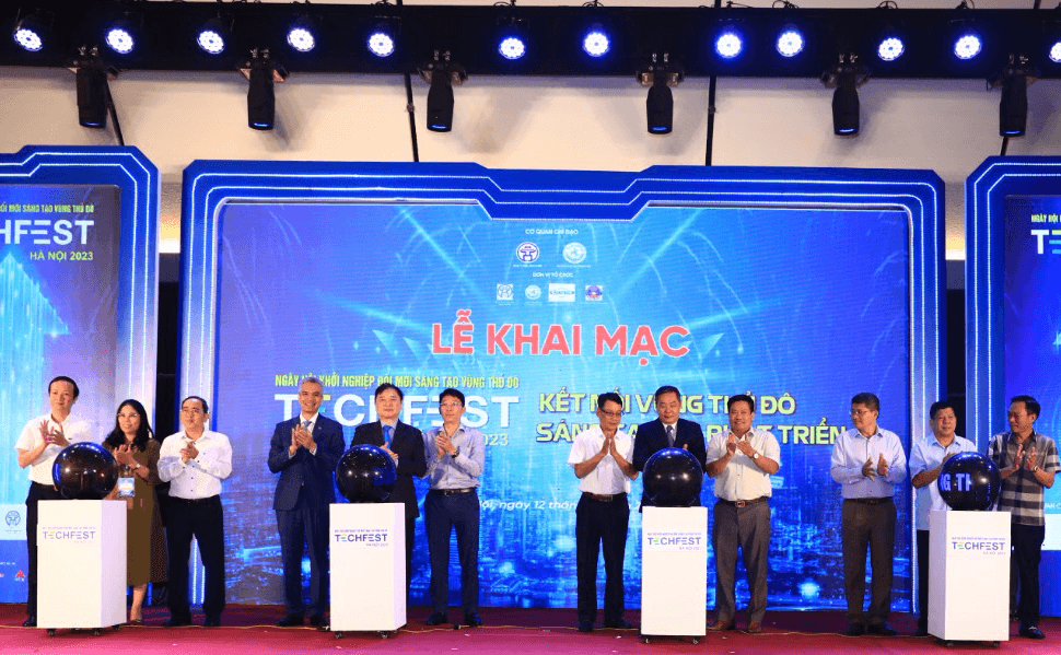 Khai mạc Techfest Hà Nội 2023: Hà Nội kết nối Vùng Thủ đô - sáng tạo và phát triển