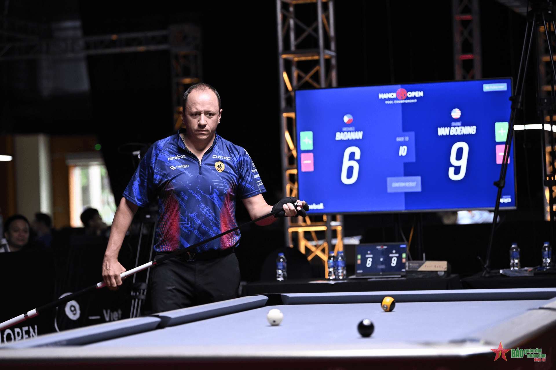 Billiards Việt Nam vắng bóng ở vòng 1/16 Hanoi Open Pool Championship 2023