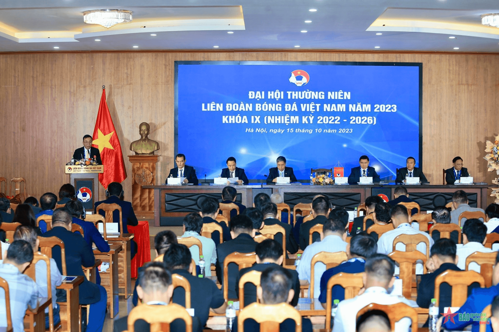 Đại hội thường niên Liên đoàn Bóng đá Việt Nam quyết định phương hướng bóng đá Việt Nam