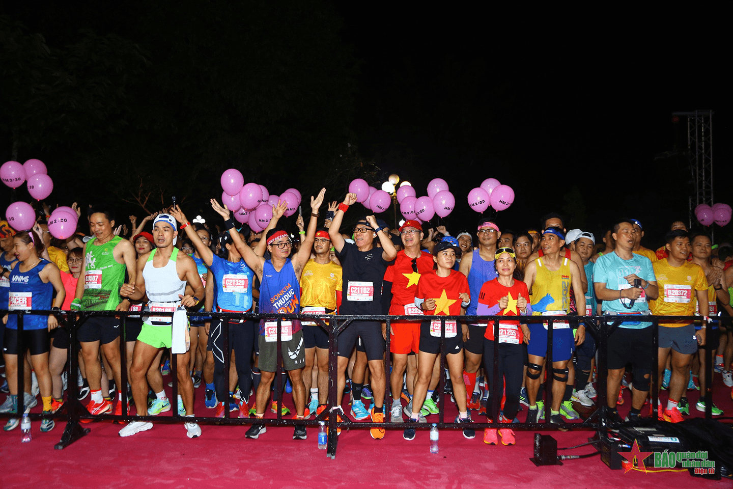 Trên 6.000 vận động viên tham gia Giải Marathon Đất Sen hồng Đồng Tháp 2023