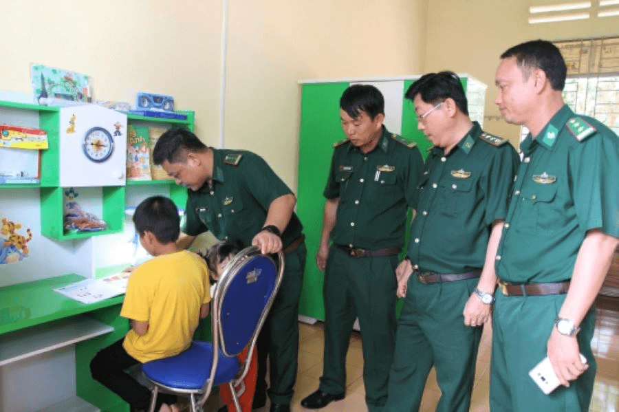 Điểm tựa của trẻ em đồng bào dân tộc thiểu số nghèo nơi biên giới