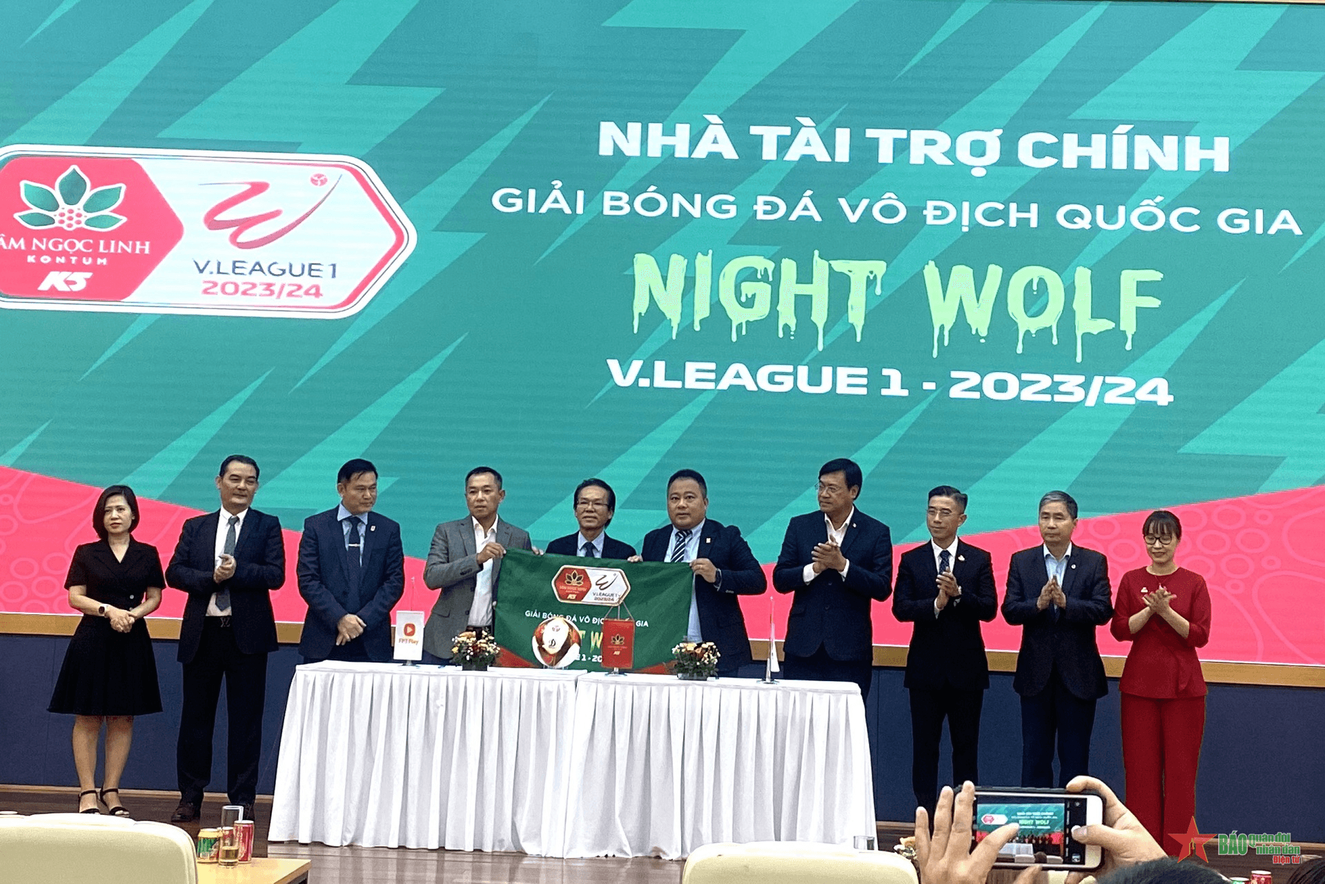 Công bố nhà tài trợ chính các giải bóng đá chuyên nghiệp quốc gia 2023-2024