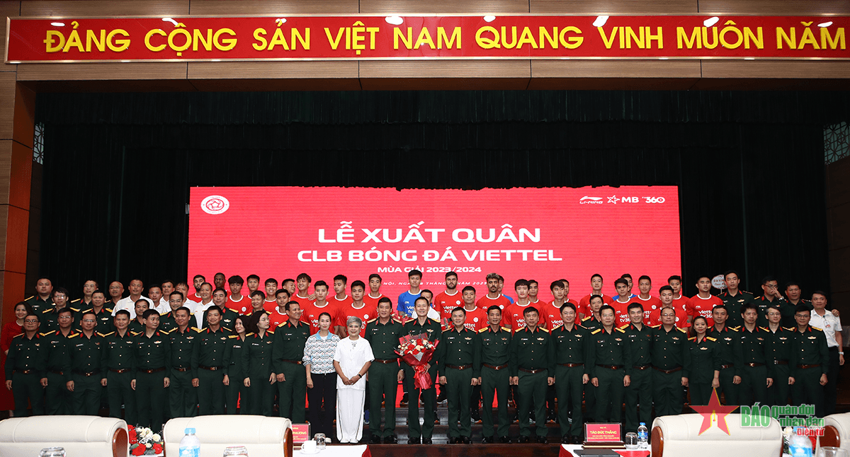 Viettel đặt mục tiêu top 3 và cạnh tranh ngôi vô địch tại V-League mùa giải 2023 - 2024