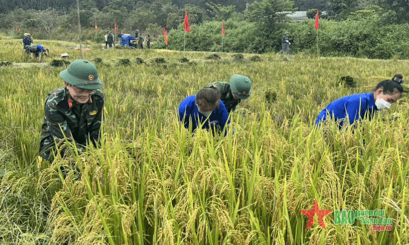 Thắm tình quân dân vùng biên giới Ia Dal