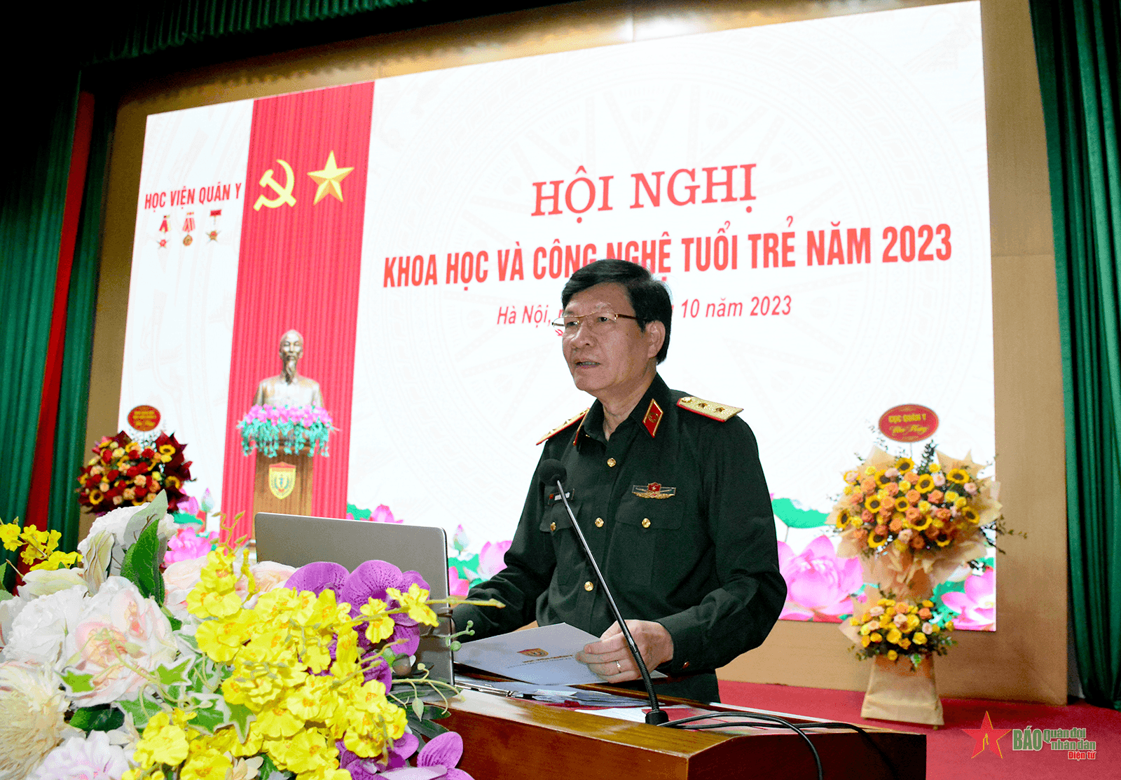 Học viện Quân y phát huy trí tuệ, năng lực sáng tạo nghiên cứu khoa học của tuổi trẻ