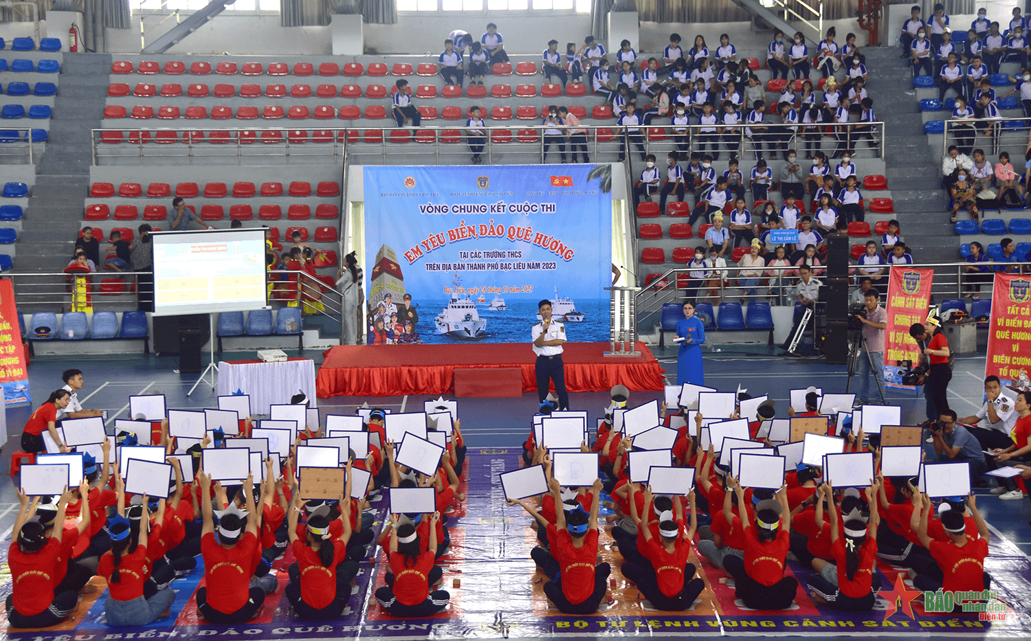 Bạc Liêu: Sôi nổi cuộc thi "Em yêu biển đảo quê hương"