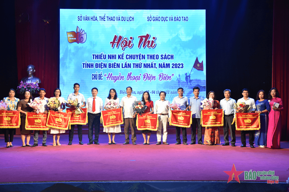 Bế mạc Hội thi Thiếu nhi kể chuyện theo sách tỉnh Điện Biên lần thứ nhất, năm 2023