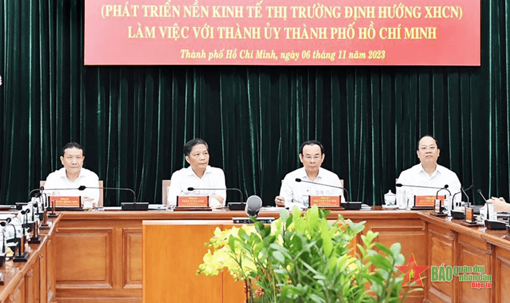 Khảo sát thực tế nền kinh tế thị trường định hướng xã hội chủ nghĩa tại TP Hồ Chí Minh
