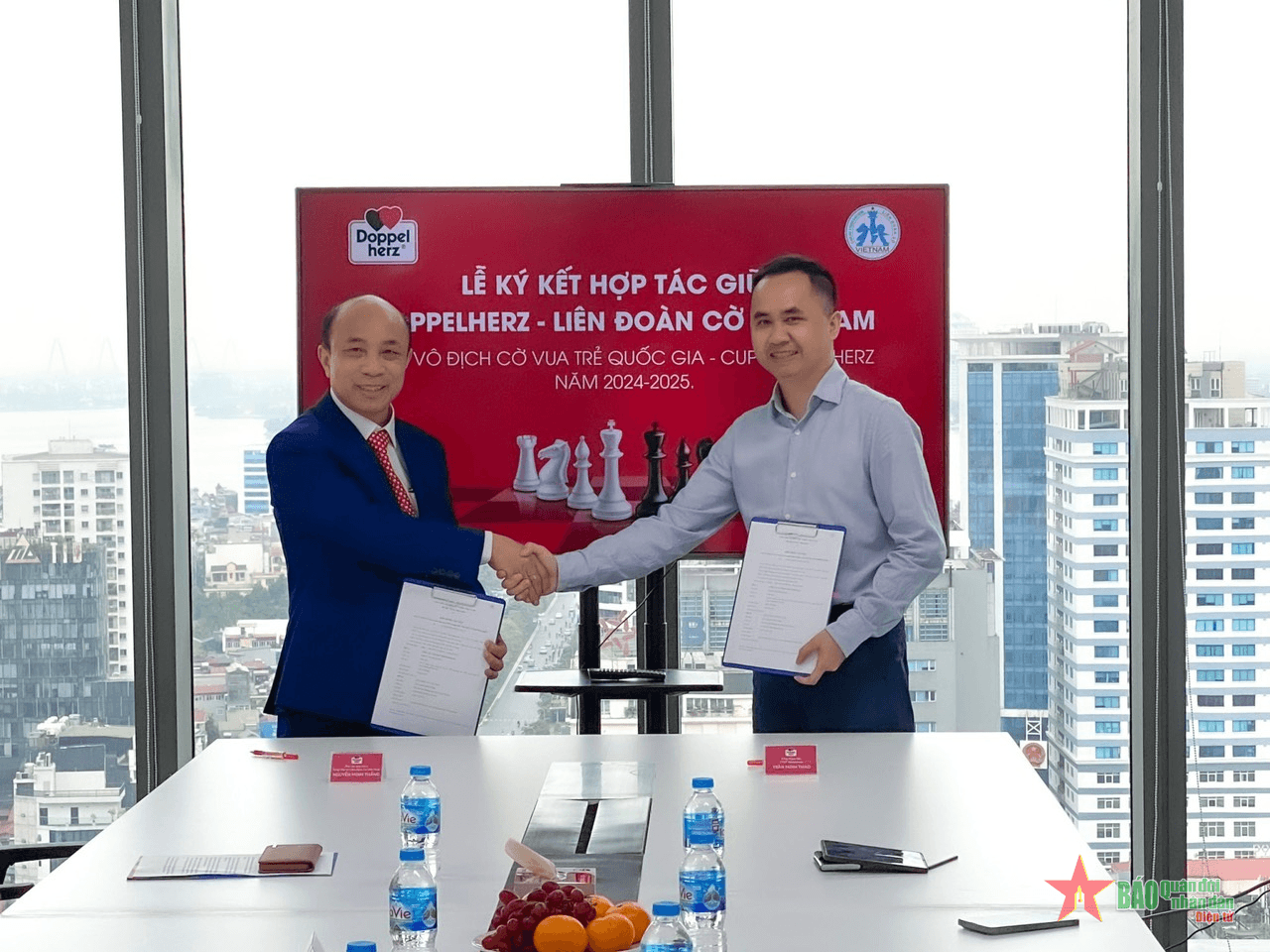 Liên đoàn Cờ Việt Nam được tiếp thêm động lực với bản hợp đồng tài trợ tiền tỷ