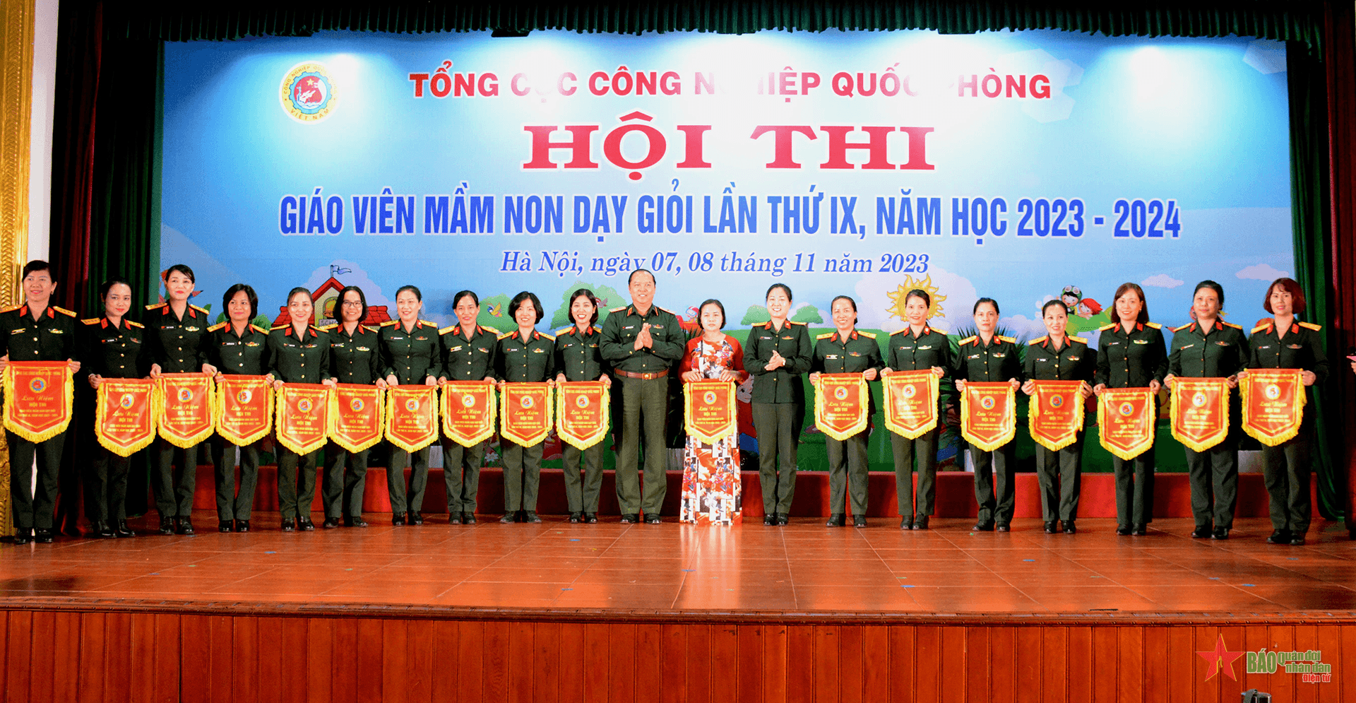 Tổng cục Công nghiệp quốc phòng: Khai mạc Hội thi giáo viên mầm non dạy giỏi lần thứ IX, năm học 2023 - 2024