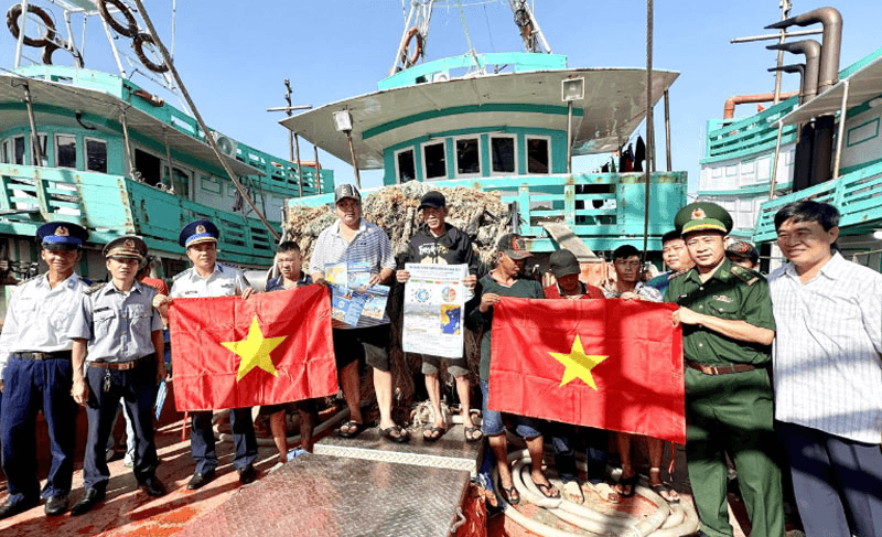 Đoàn Trinh sát số 2 (Cảnh sát biển Việt Nam): Sôi nổi hưởng ứng Ngày Pháp luật Việt Nam