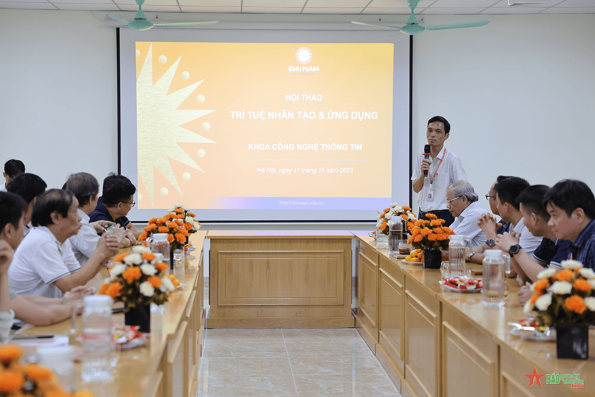 Ứng dụng Trí tuệ nhân tạo tại Trường Đại học Đại Nam