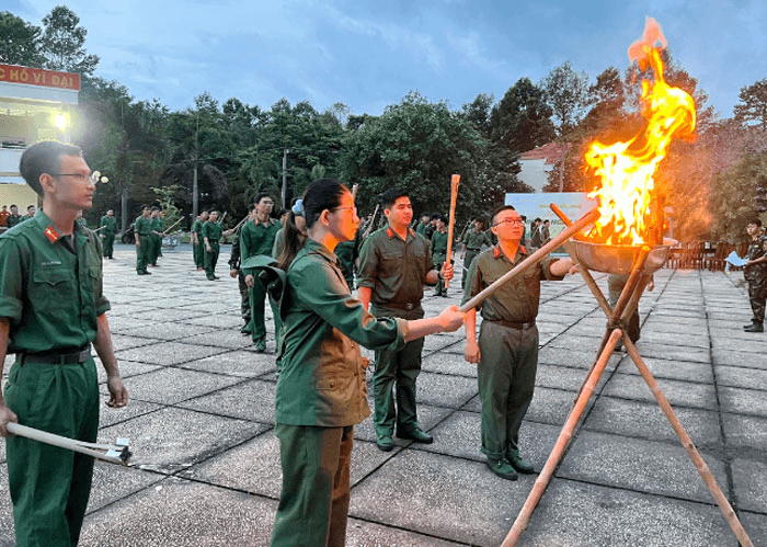 Trải nghiệm làm người chiến sĩ