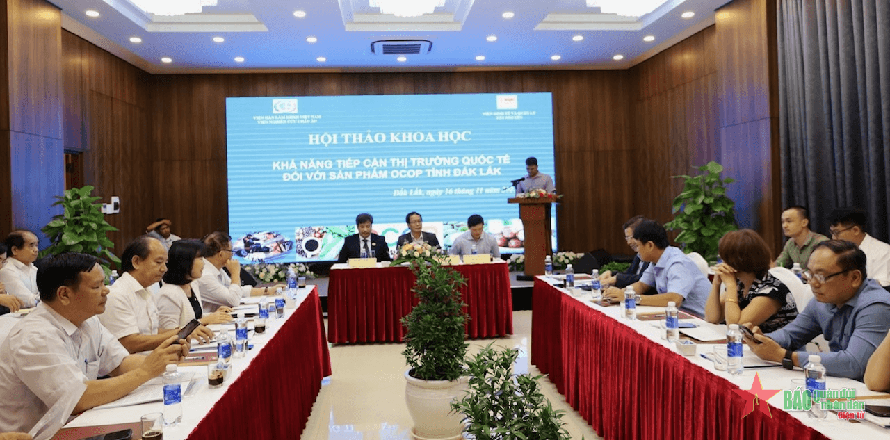 Tìm giải pháp tiếp cận thị trường quốc tế đối với sản phẩm OCOP tỉnh Đắk Lắk