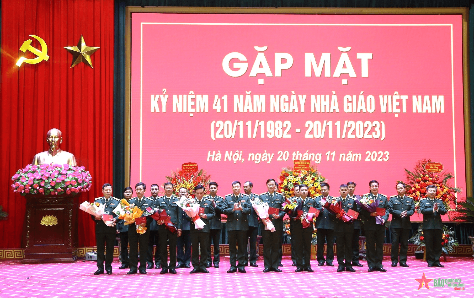 Học viện Quốc phòng kỷ niệm Ngày Nhà giáo Việt Nam