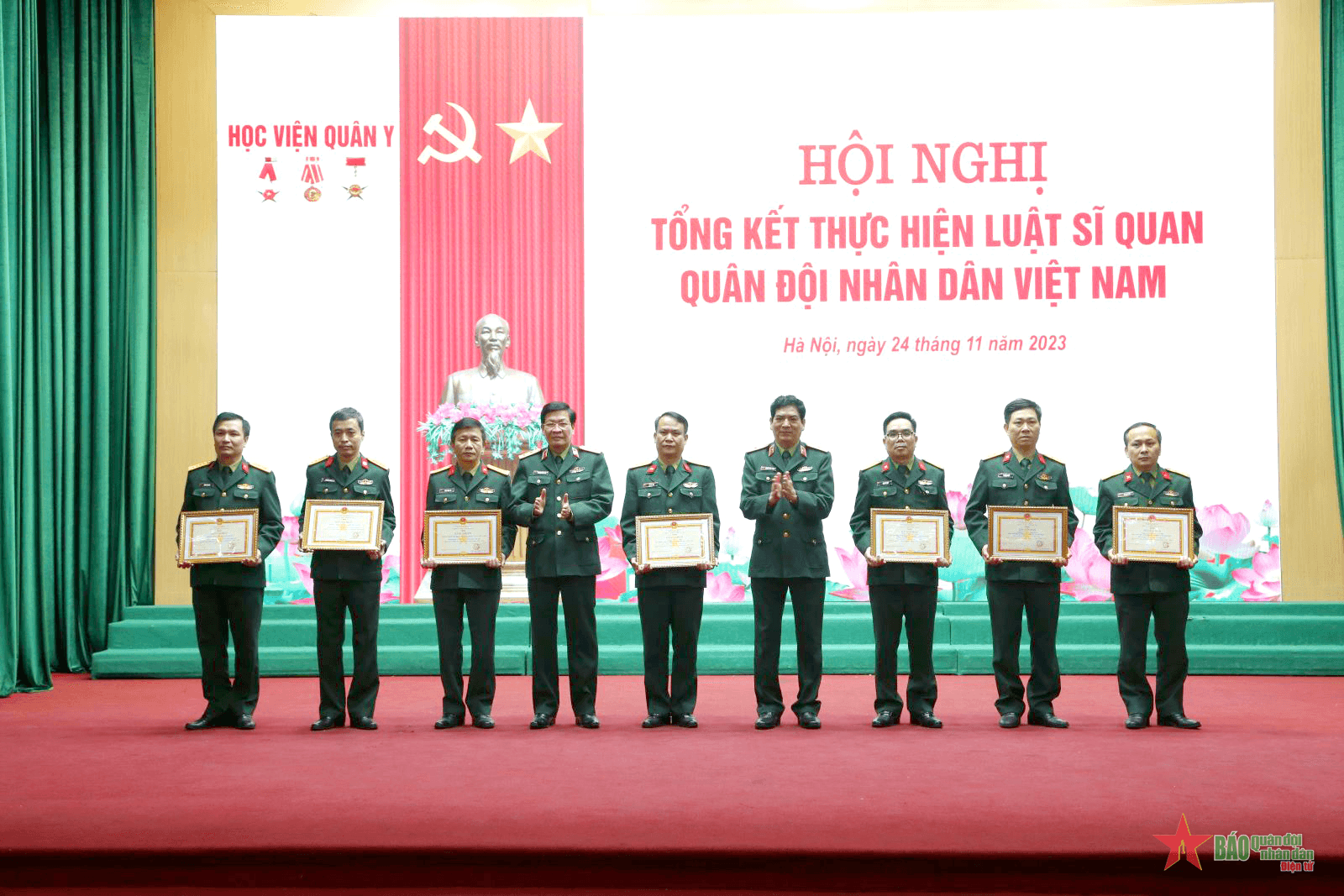 Học viện Quân y quan tâm, chăm lo xây dựng đội ngũ sĩ quan trong tình hình mới
