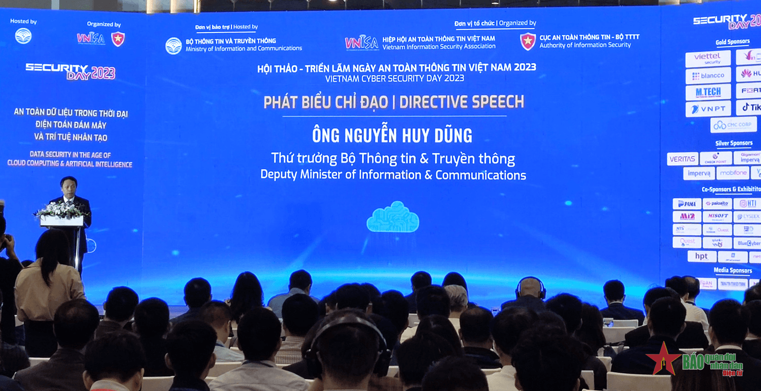 Khai mạc hội thảo và triển lãm "Ngày An toàn thông tin Việt Nam" năm 2023