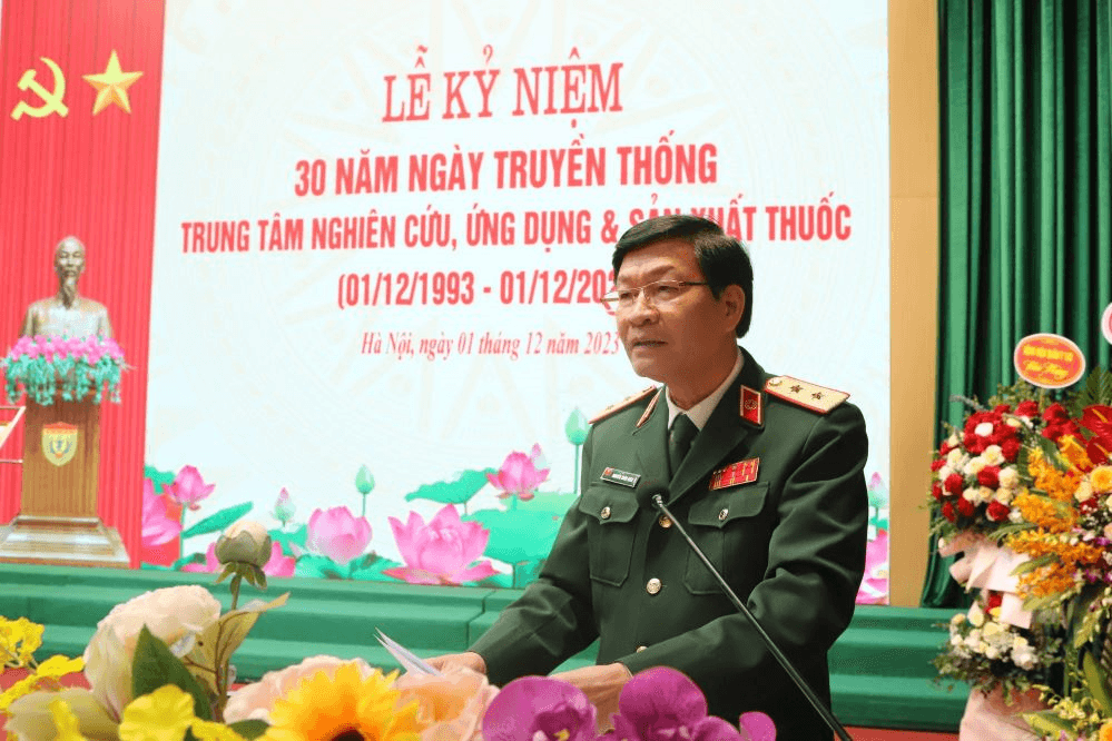 Học viện Quân y: Kỷ niệm 30 năm Ngày truyền thống Trung tâm Nghiên cứu, ứng dụng và sản xuất thuốc